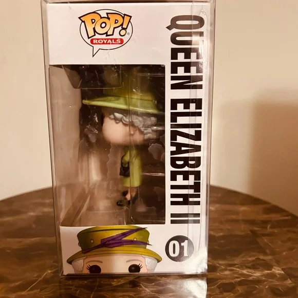 Funko Pop! Royals Queen Elizabeth II #01 Vinyl Figure Pop! Vinyl Theme - Picture 2 of 6